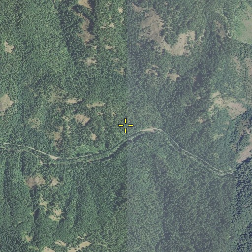 Aerial/Satellite Image of Pode Creek, OR