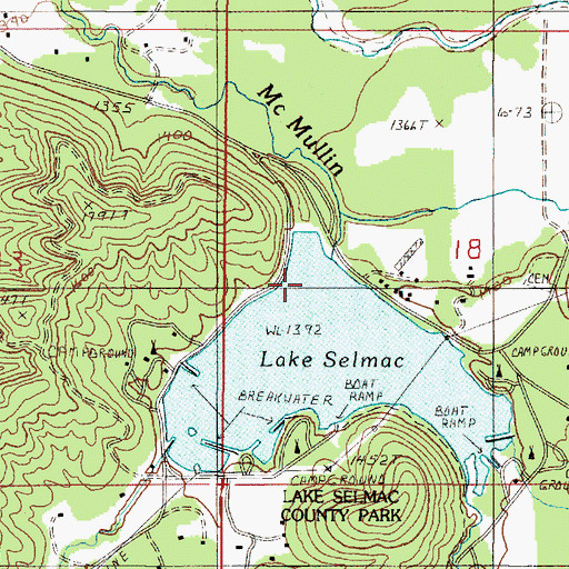 Topographic Map of Quedo Creek, OR