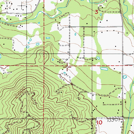 Topographic Map of Yew Wood Gulch, OR