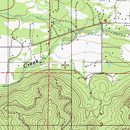 Topographic Map of Davidson Gulch, OR