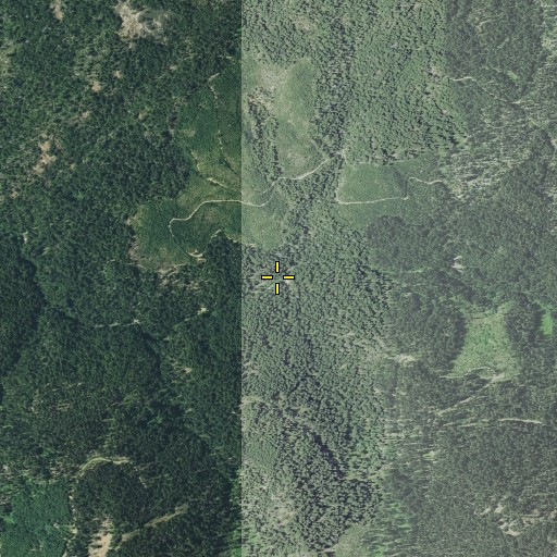 Aerial/Satellite Image of Julian Gulch, OR