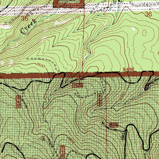 Topographic Map of Hood River County, OR