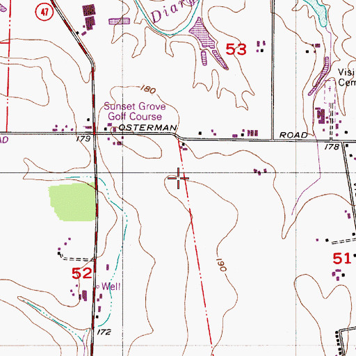 Topographic Map of Washington County, OR