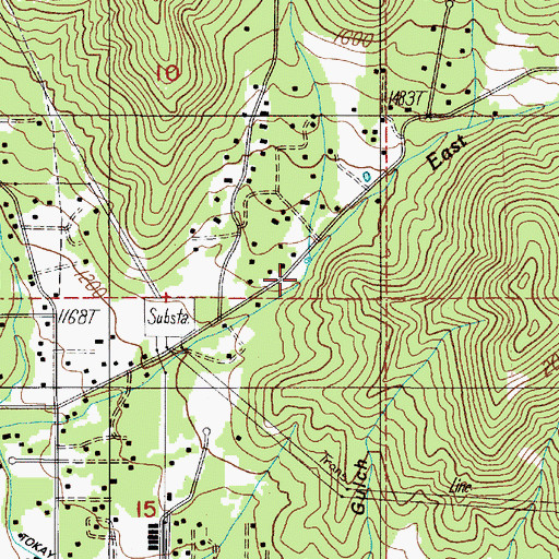 Topographic Map of KirKirs Canyon, OR
