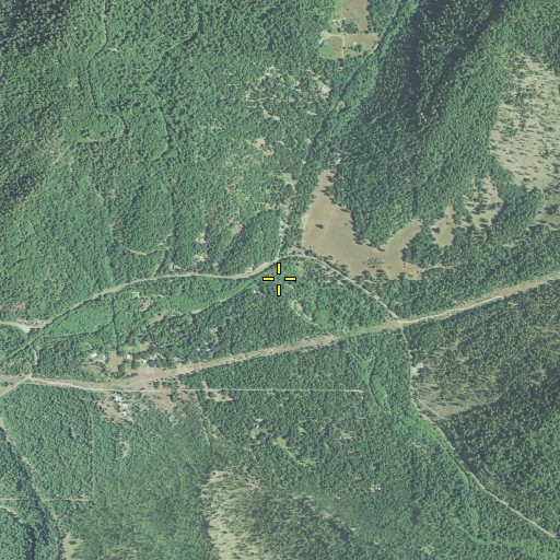 Aerial/Satellite Image of Dry Creek, OR