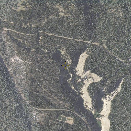 Aerial/Satellite Image of Goodbye Creek, OR