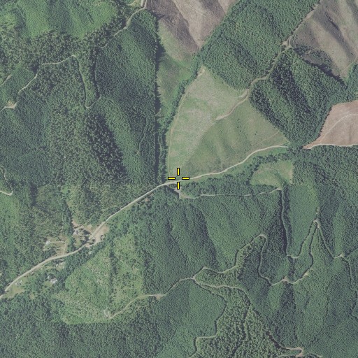 Aerial/Satellite Image of Collins Creek, OR
