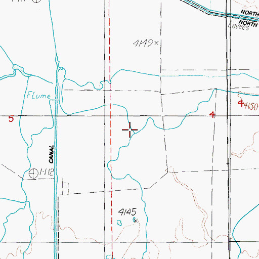 Topographic Map of A Canal, OR