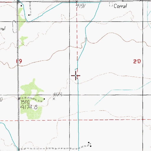 Topographic Map of Annie Creek Slough, OR