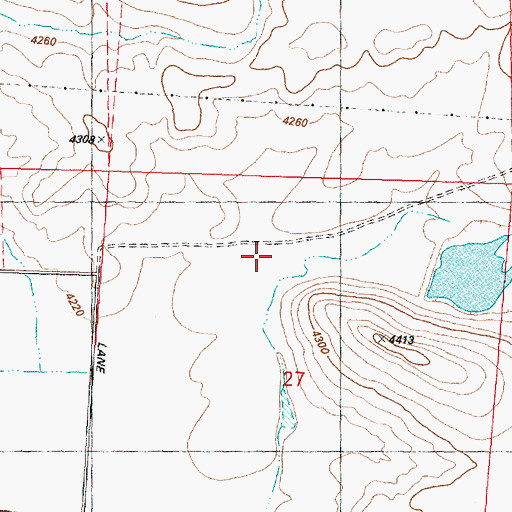 Topographic Map of Rock Quarry Canyon, OR