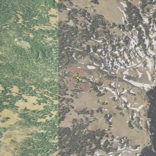 Aerial/Satellite Image of Williams Crater, OR