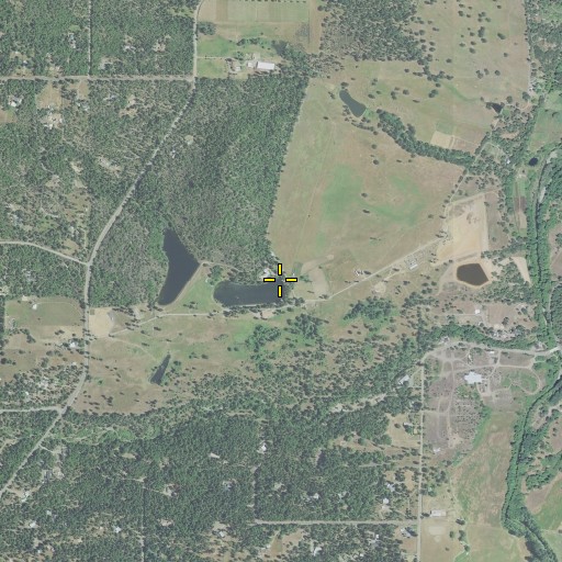 Aerial/Satellite Image of Lippert Dam Number Two, OR