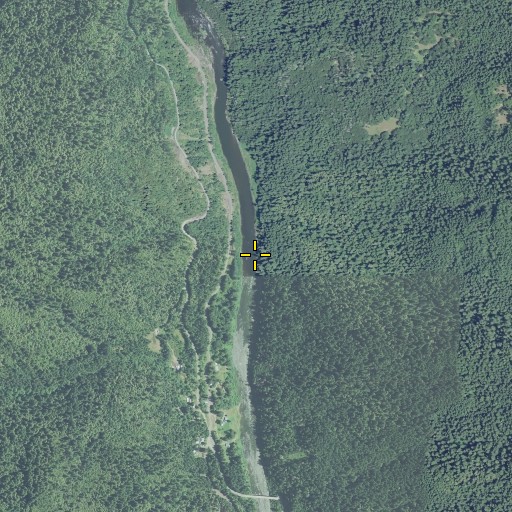 Aerial/Satellite Image of Walker Riffle, OR