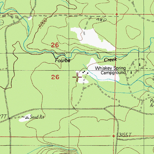 Topographic Map of Stanley Ranch (historical), OR