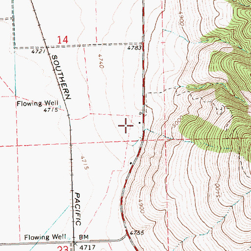 Topographic Map of Snider Ranch, OR