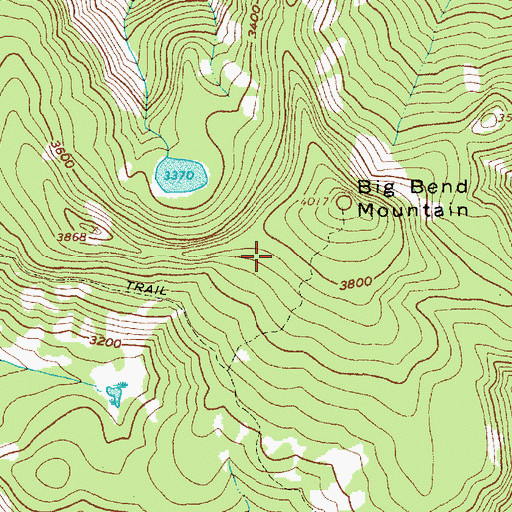 Topographic Map of Bull Run Watershed, OR