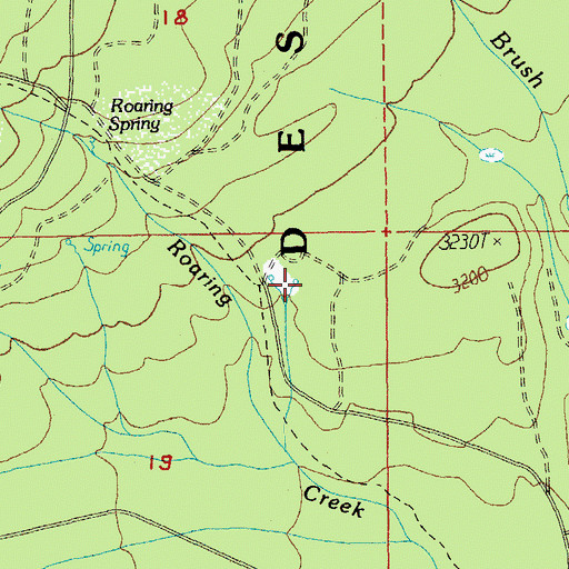 Topographic Map of Sheep Spring Horse Camp, OR