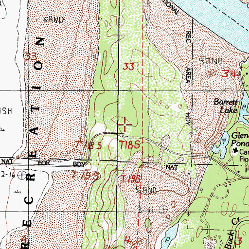 Topographic Map of Siuslaw Vista, OR