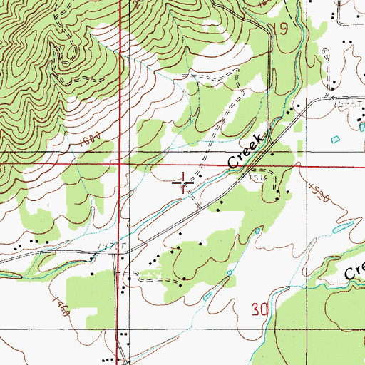 Topographic Map of Villair Ranch, OR