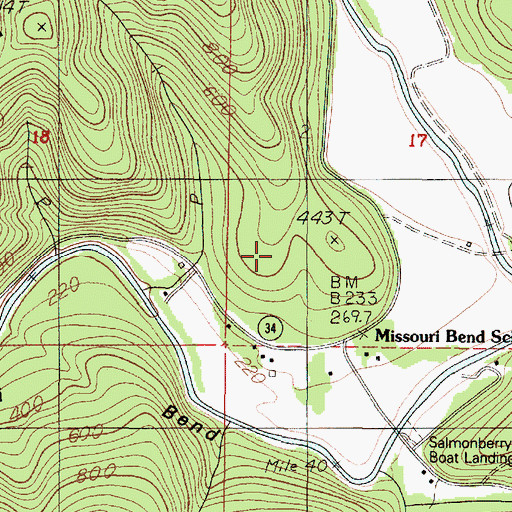 Topographic Map of Alsea Valley, OR
