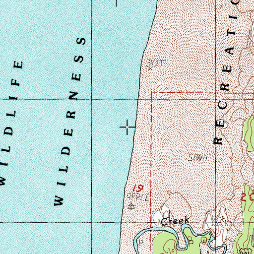 Topographic Map of Overlook Loop Trail, OR