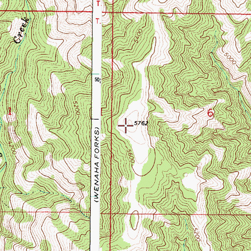Topographic Map of Trapper Spring, OR