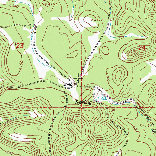 Topographic Map of Coal Docks, OR