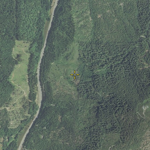 Aerial/Satellite Image of Huylers Spring, OR