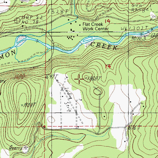 Topographic Map of T V Butte, OR