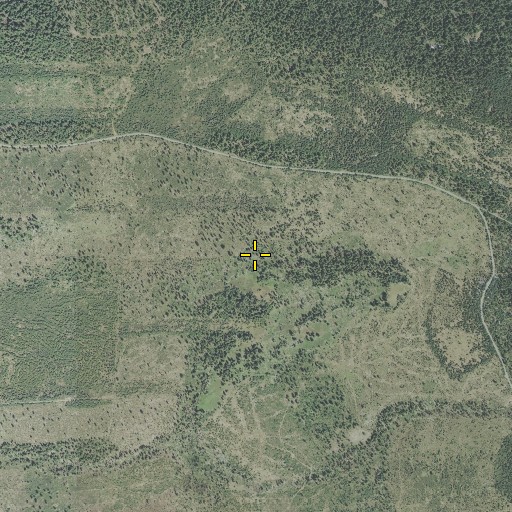 Aerial/Satellite Image of Log Camp, OR