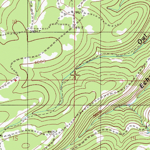 Topographic Map of Blue Jay Ridge, OR