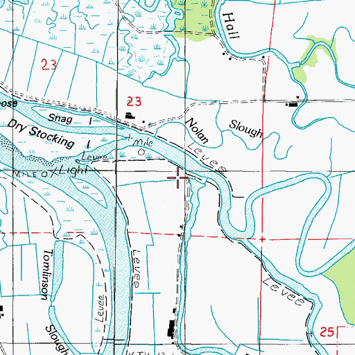 Topographic Map of Stillwell Ditch, OR
