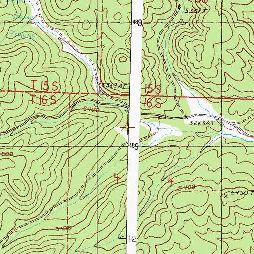 Topographic Map of Mutiny Spring, OR