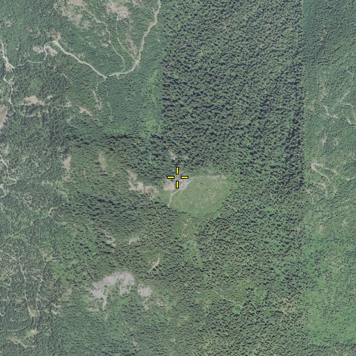 Aerial/Satellite Image of Halls Point Lookout, OR