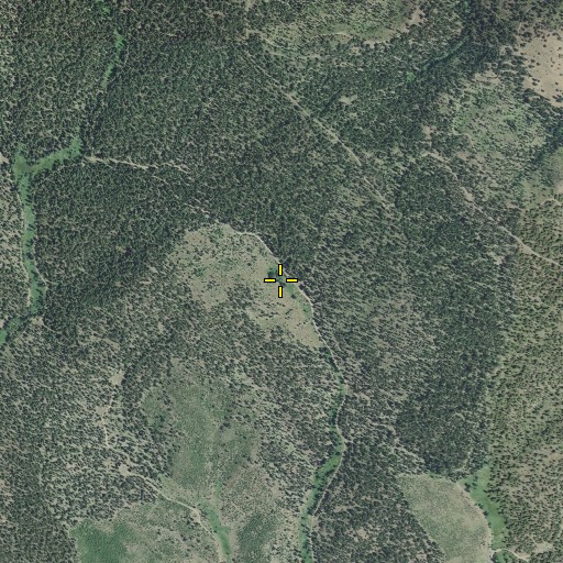Aerial/Satellite Image of Van Aspen Spring, OR