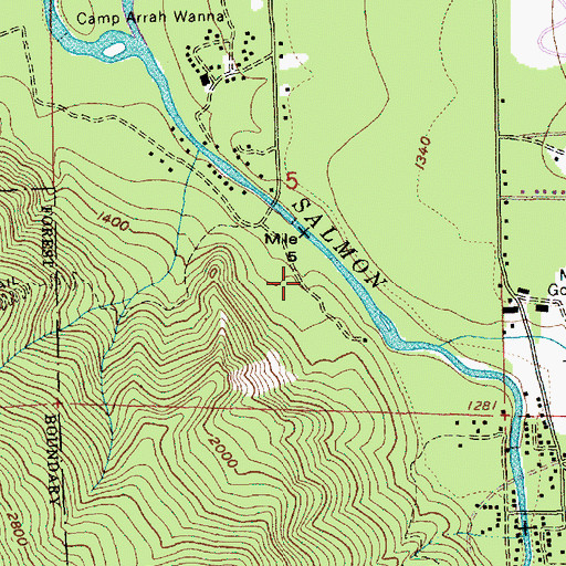 Topographic Map of Lymp Reservoir, OR