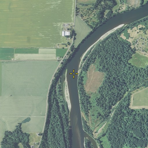 Aerial/Satellite Image of Union Bar, OR