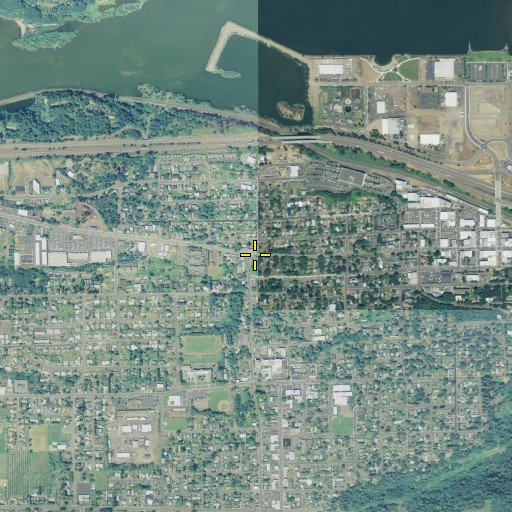 Aerial/Satellite Image of Waucoma Park, OR
