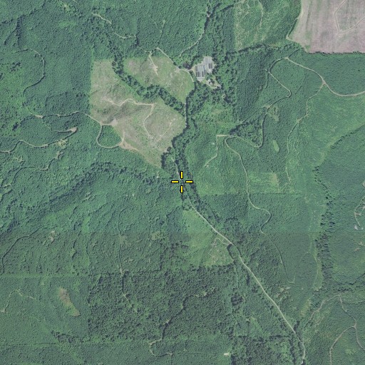 Aerial/Satellite Image of Roundy Creek, OR