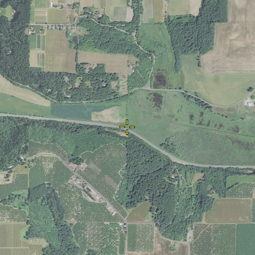 Aerial/Satellite Image of Sadd Creek, OR