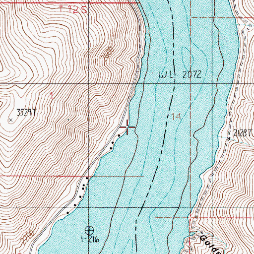 Topographic Map of Still (historical), OR