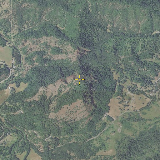 Aerial/Satellite Image of Swan Hill, OR
