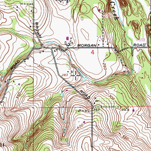 Topographic Map of Timothy Lake, OR