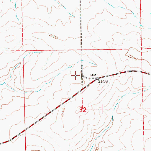 Topographic Map of Sherar Grade (historical), OR