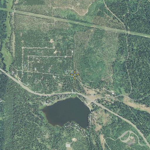 Aerial/Satellite Image of Bryson Spring, OR