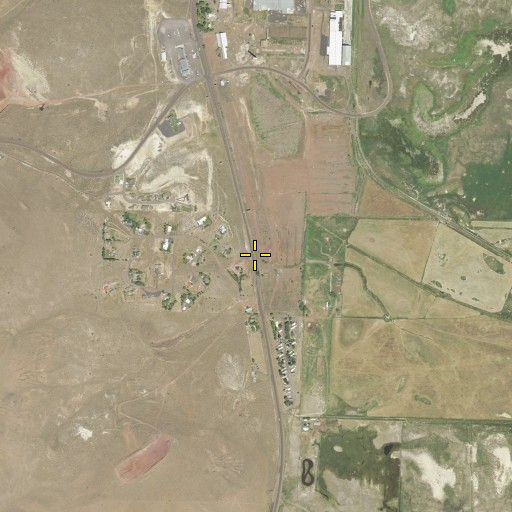 Aerial/Satellite Image of Millpond Hot Spring, OR