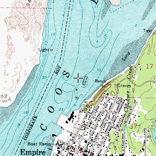 Topographic Map of Utter Rock, OR