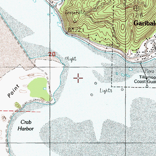 Topographic Map of Sow and Pigs, OR