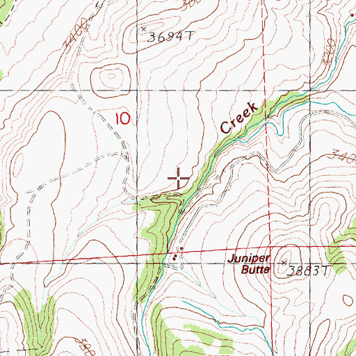 Topographic Map of West Nelson Creek, OR