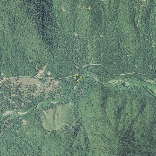Aerial/Satellite Image of Nelson Creek, OR
